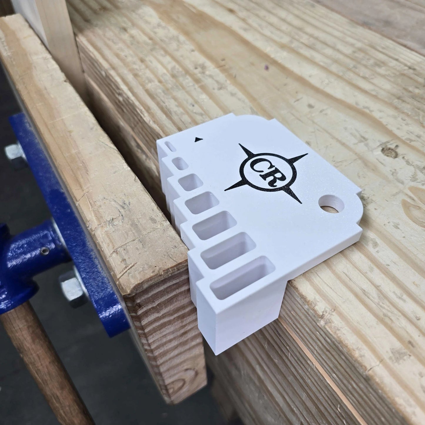 The Compass Rose Vise Block LEFT-HANDED