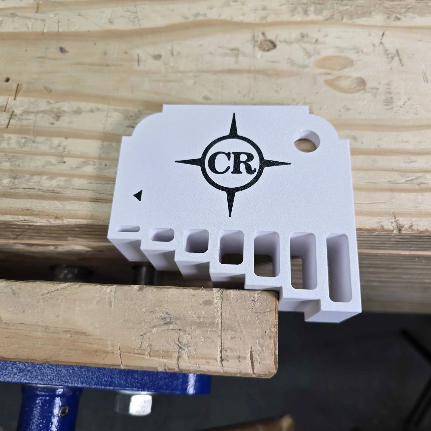 The Compass Rose Vise Block LEFT-HANDED
